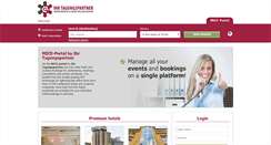 Desktop Screenshot of ihr-tagungspartner.mice-access.com